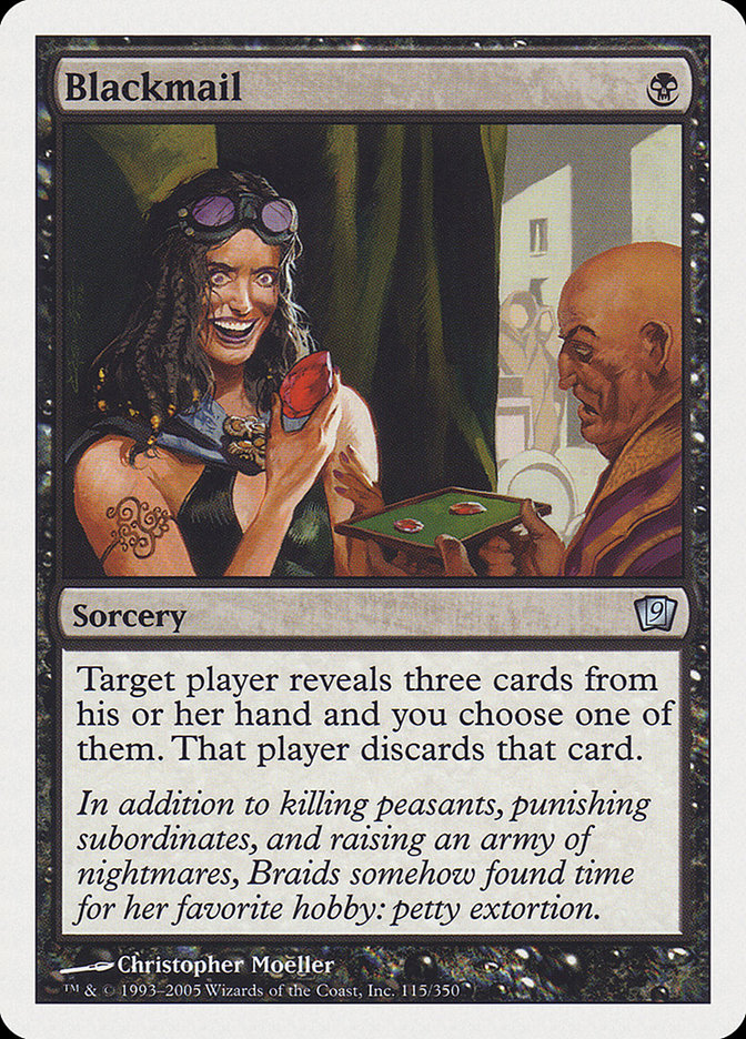 Magic | Blackmail [Ninth Edition] | The Nerd Merchant