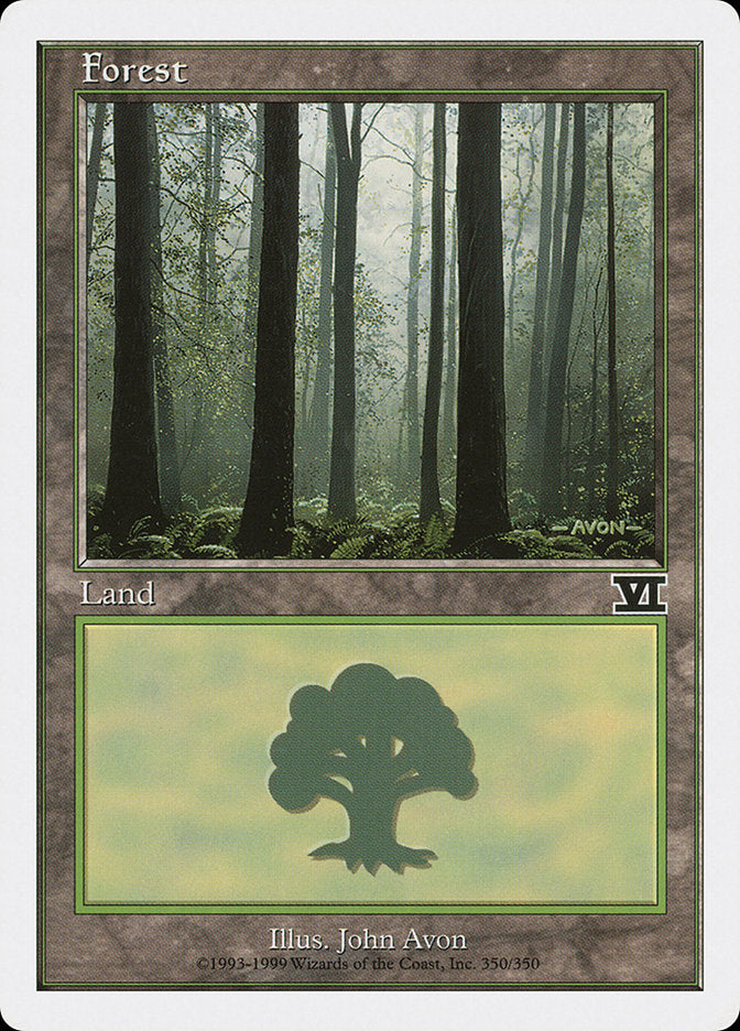 Magic | Forest (350) [Classic Sixth Edition] | The Nerd Merchant