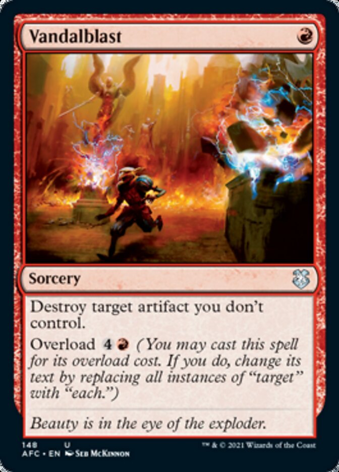 Magic | Vandalblast [Dungeons & Dragons: Adventures in the Forgotten Realms Commander] | The Nerd Merchant