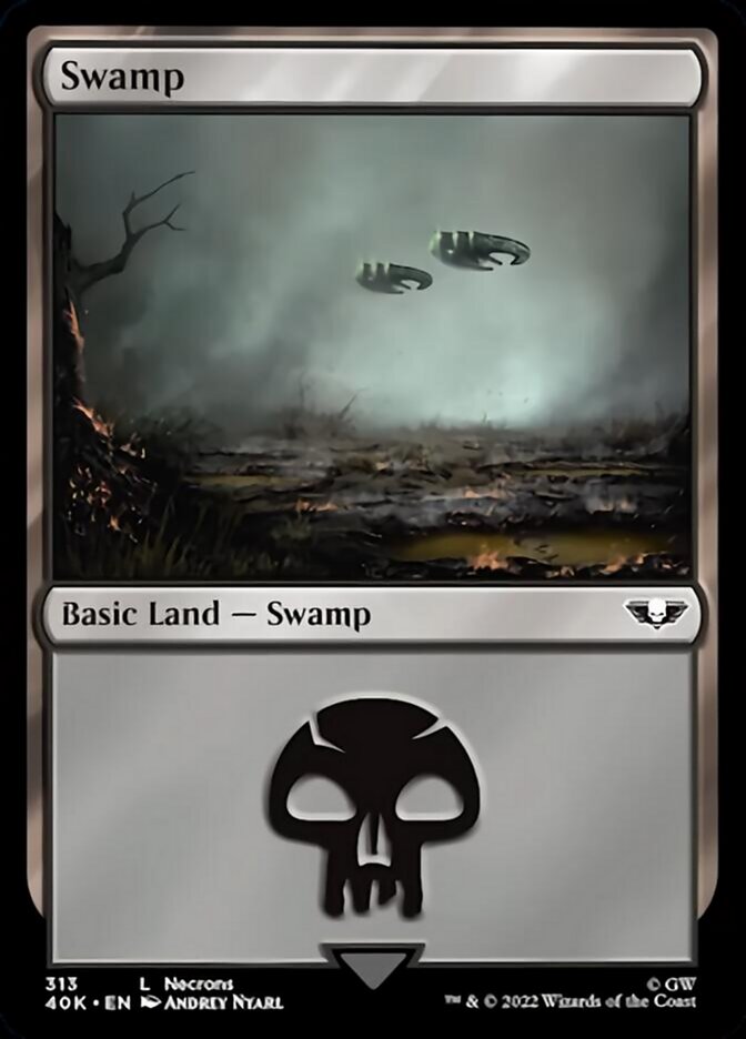 Magic | Swamp (313) [Warhammer 40,000] | The Nerd Merchant
