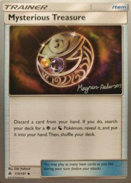 Pokemon | Mysterious Treasure (113/131) (Garbanette - Magnus Pedersen) [World Championships 2018] | The Nerd Merchant