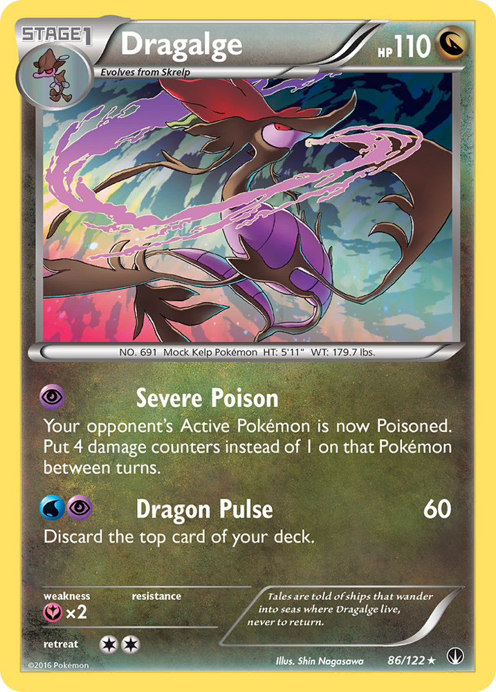 Pokemon | Dragalge (86/122) [XY: BREAKpoint] | The Nerd Merchant