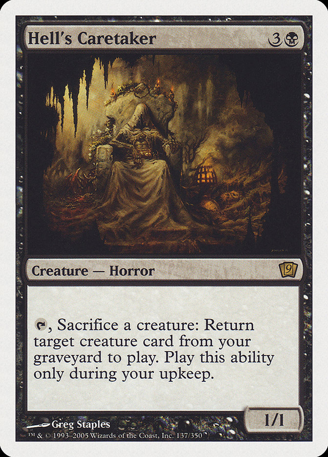 Magic | Hell's Caretaker [Ninth Edition] | The Nerd Merchant