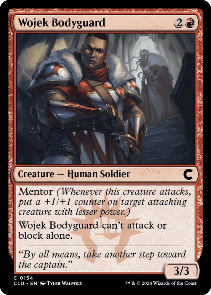 Magic | Wojek Bodyguard [Ravnica: Clue Edition] | The Nerd Merchant