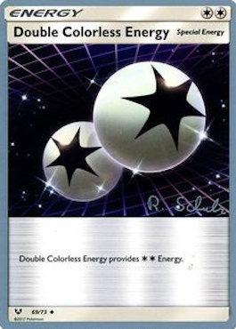 Pokemon | Double Colorless Energy (69/73) (Victory Map - Robin Schulz) [World Championships 2018] | The Nerd Merchant