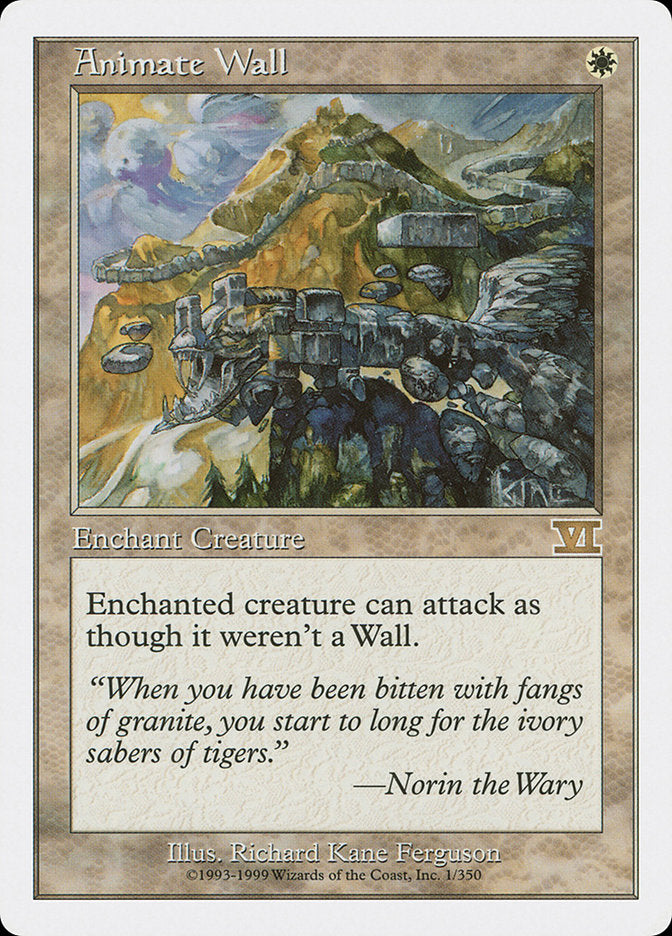 Magic | Animate Wall [Classic Sixth Edition] | The Nerd Merchant
