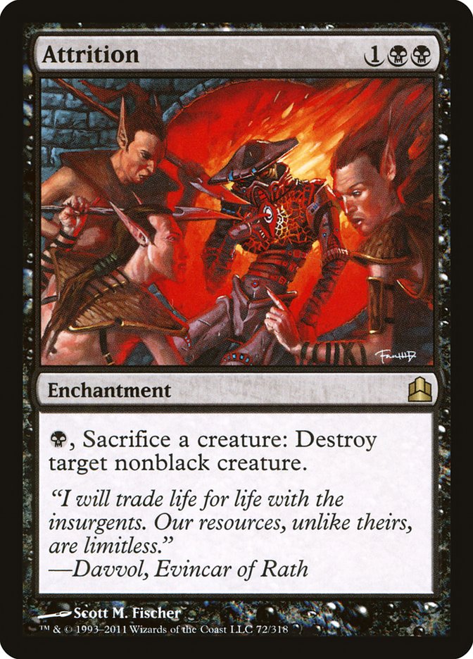 Magic | Attrition [Commander 2011] | The Nerd Merchant