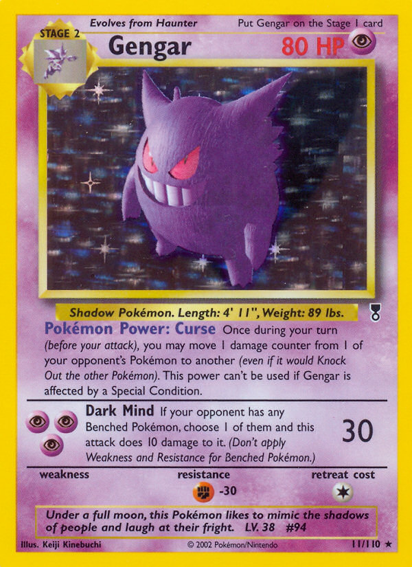 Pokemon | Gengar (11/110) [Legendary Collection] | The Nerd Merchant