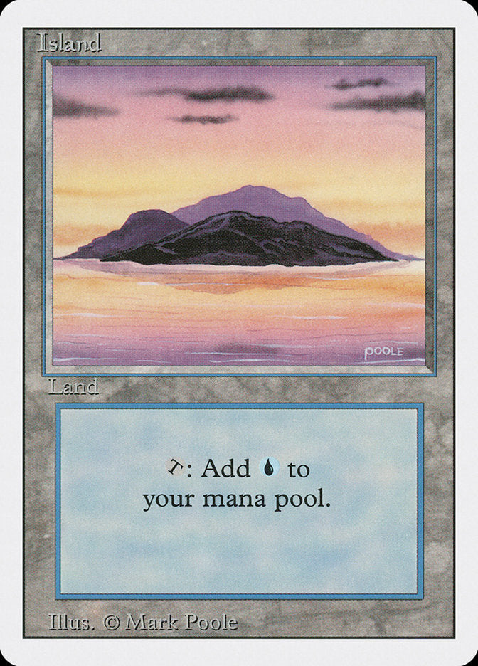 Magic | Island (Sunset / Signature on Right) [Revised Edition] | The Nerd Merchant