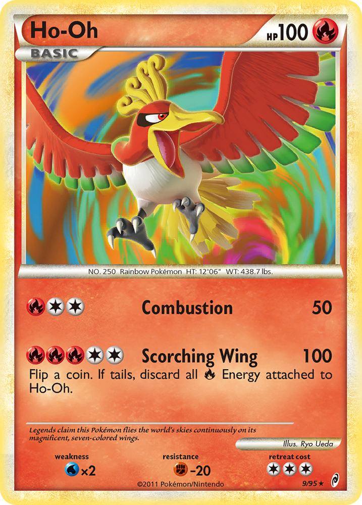 Pokemon | Ho-Oh (9/95) [HeartGold & SoulSilver: Call of Legends] | The Nerd Merchant