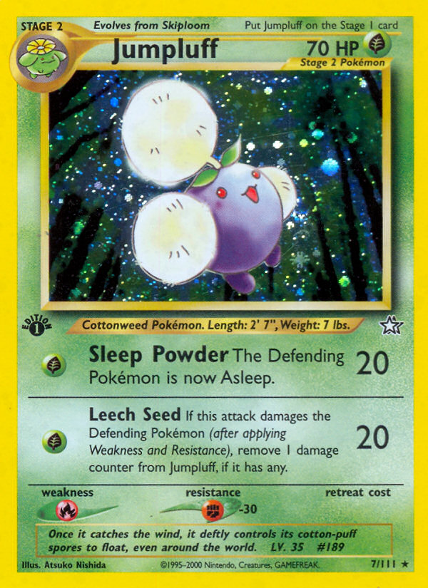Pokemon | Jumpluff (7/111) [Neo Genesis 1st Edition] | The Nerd Merchant