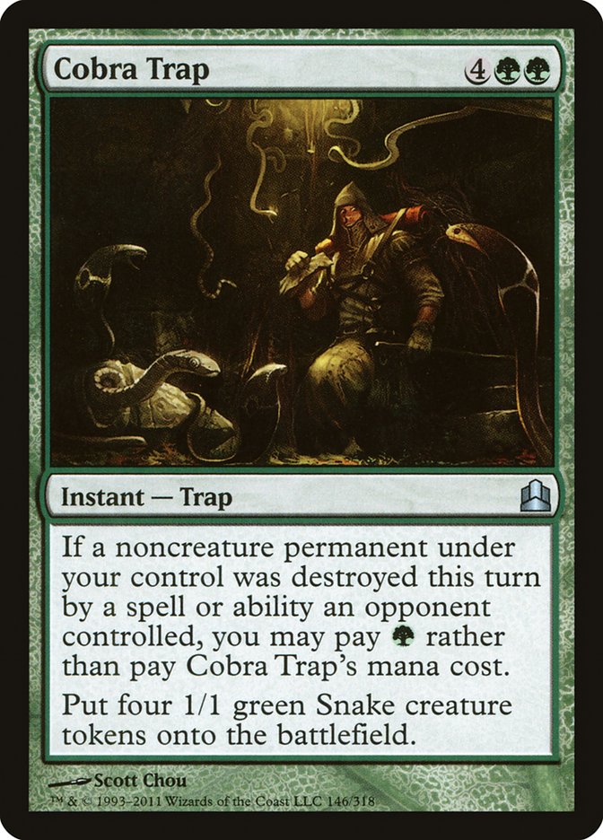 Magic | Cobra Trap [Commander 2011] | The Nerd Merchant