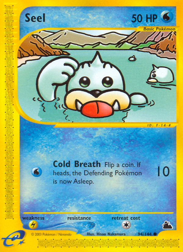 Pokemon | Seel (94/144) [Skyridge] | The Nerd Merchant