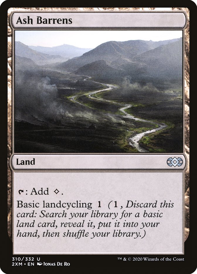 Magic | Ash Barrens [Double Masters] | The Nerd Merchant