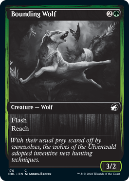 Magic | Bounding Wolf [Innistrad: Double Feature] | The Nerd Merchant