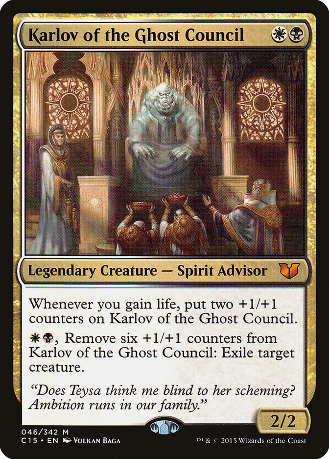 Magic | Karlov of the Ghost Council [Commander 2015] | The Nerd Merchant
