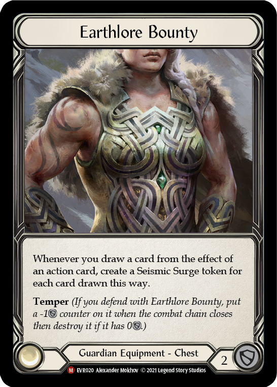 Flesh and Blood TCG | Earthlore Bounty [EVR020] (Everfest)  1st Edition Normal | The Nerd Merchant
