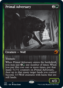 Magic | Primal Adversary [Innistrad: Double Feature] | The Nerd Merchant