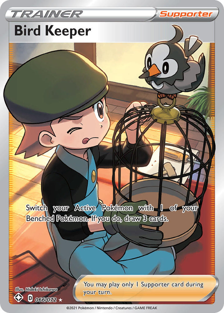 Pokemon | Bird Keeper (066/072) [Sword & Shield: Shining Fates] | The Nerd Merchant