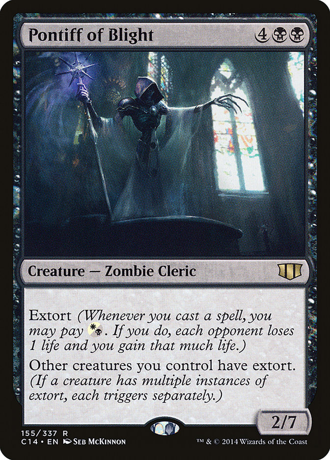 Magic | Pontiff of Blight [Commander 2014] | The Nerd Merchant