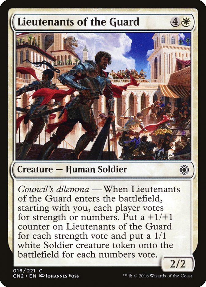 Magic | Lieutenants of the Guard [Conspiracy: Take the Crown] | The Nerd Merchant