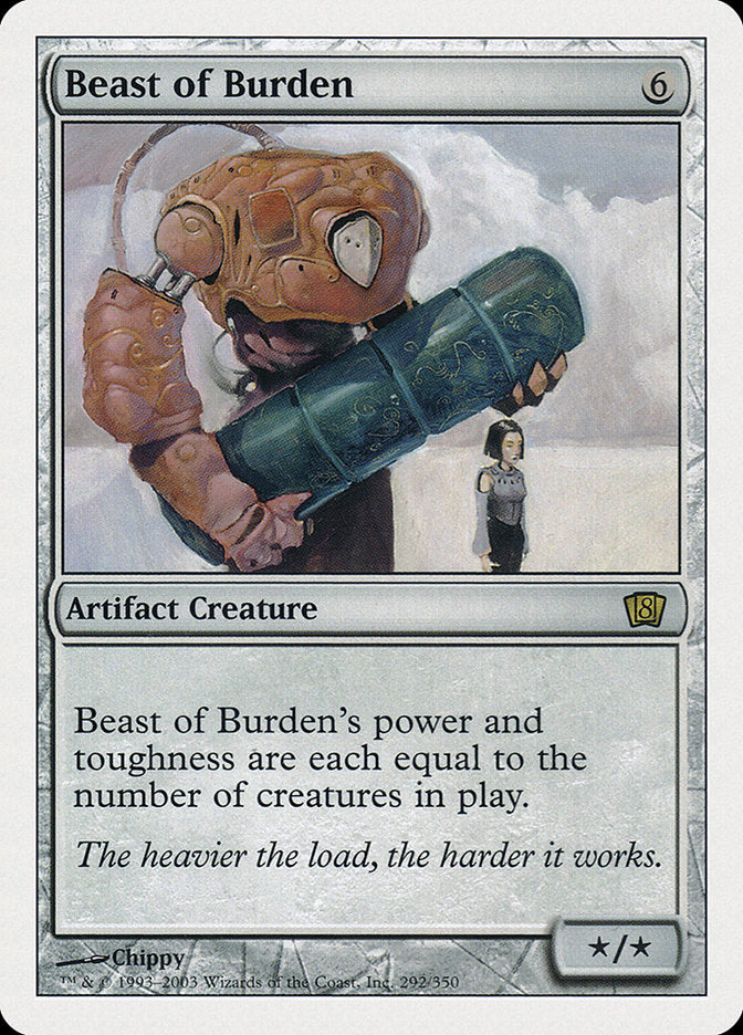 Magic | Beast of Burden [Eighth Edition] | The Nerd Merchant