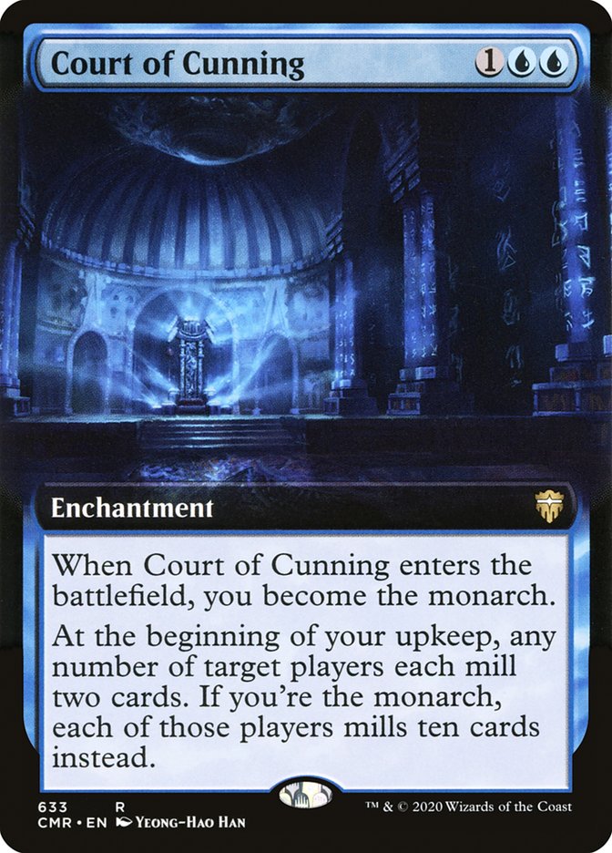 Magic | Court of Cunning (Extended Art) [Commander Legends] | The Nerd Merchant