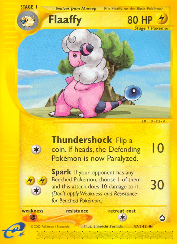 Pokemon | Flaaffy (47/147) [Aquapolis] | The Nerd Merchant