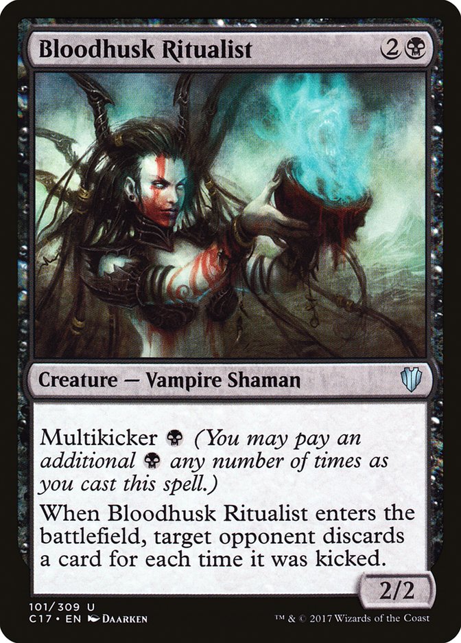 Magic | Bloodhusk Ritualist [Commander 2017] | The Nerd Merchant