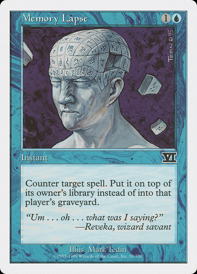 Magic | Memory Lapse [Classic Sixth Edition] | The Nerd Merchant