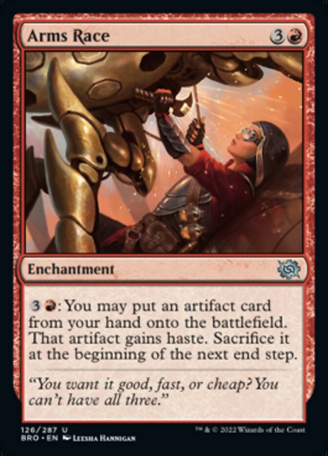 Magic | Arms Race [The Brothers' War] | The Nerd Merchant
