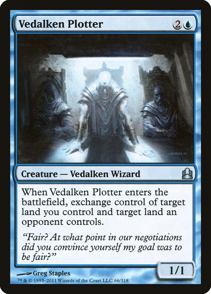 Magic | Vedalken Plotter [Commander 2011] | The Nerd Merchant