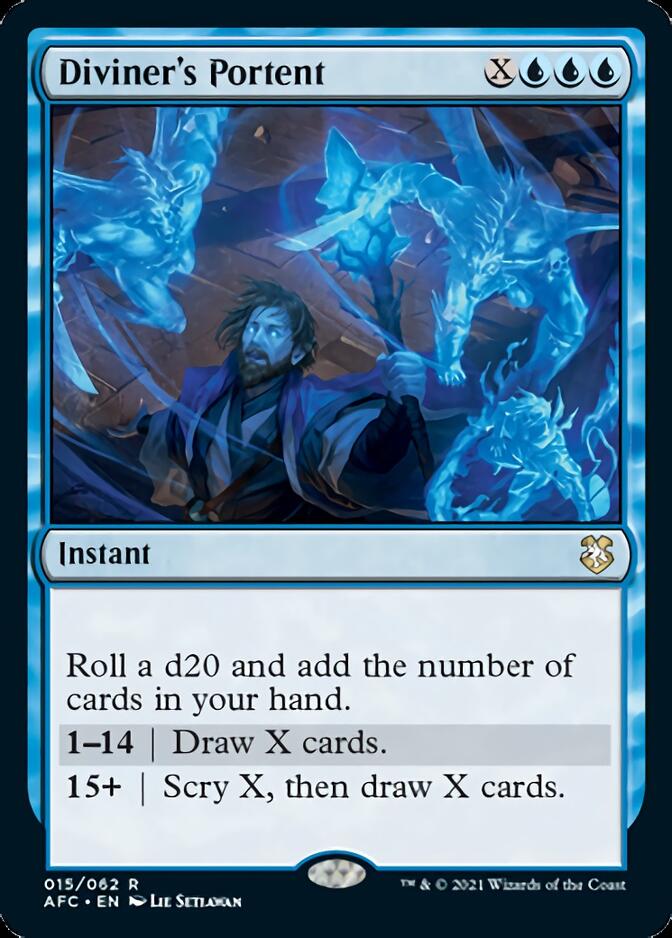 Magic | Diviner's Portent [Dungeons & Dragons: Adventures in the Forgotten Realms Commander] | The Nerd Merchant