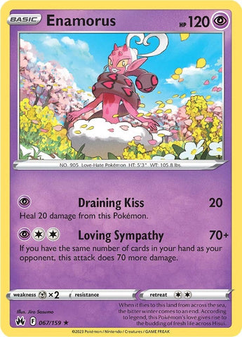 Pokemon | Enamorus (067/159) [Sword & Shield: Crown Zenith] | The Nerd Merchant