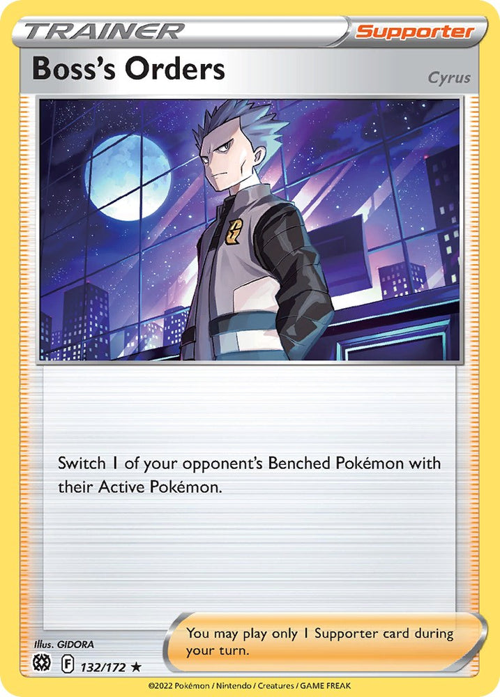 Pokemon | Boss's Orders (132/172) (Theme Deck Exclusive) [Sword & Shield: Brilliant Stars] | The Nerd Merchant