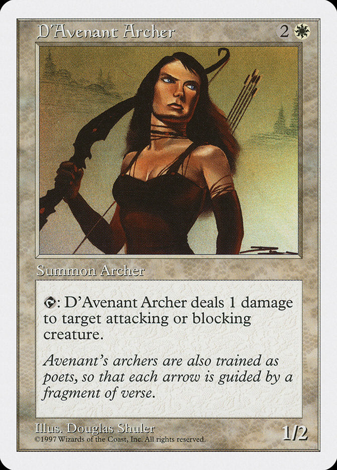 Magic | D'Avenant Archer [Fifth Edition] | The Nerd Merchant