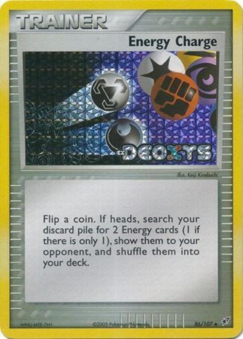 Pokemon | Energy Charge (86/107) (Stamped) [EX: Deoxys] | The Nerd Merchant