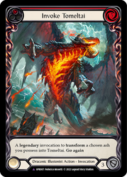 Flesh and Blood TCG | Invoke Tomeltai // Tomeltai (Marvel) [UPR007] (Uprising)  Cold Foil | The Nerd Merchant