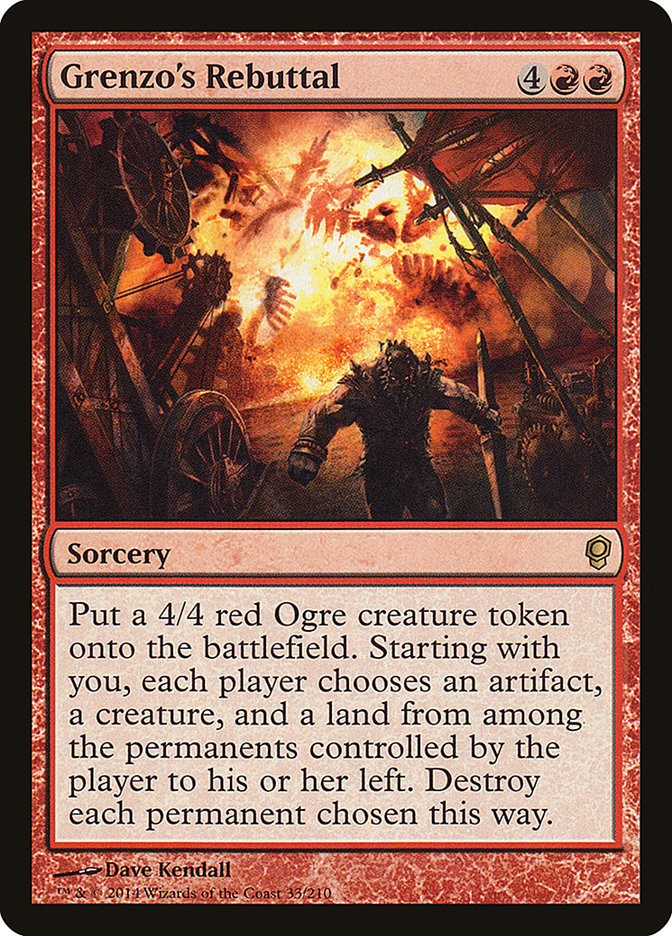 Magic | Grenzo's Rebuttal [Conspiracy] | The Nerd Merchant
