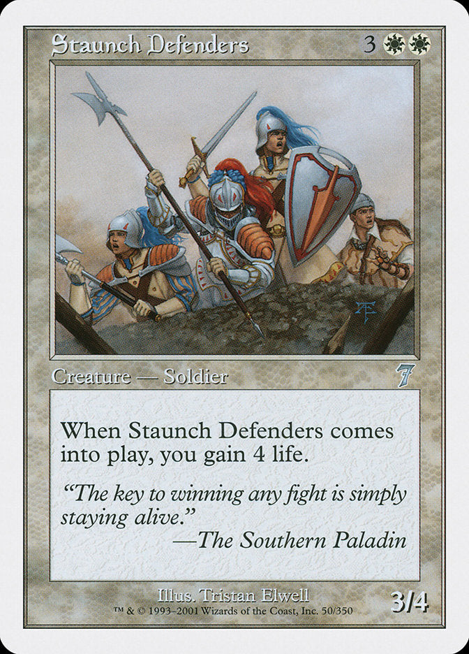 Magic | Staunch Defenders [Seventh Edition] | The Nerd Merchant