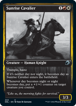Magic | Sunrise Cavalier [Innistrad: Double Feature] | The Nerd Merchant