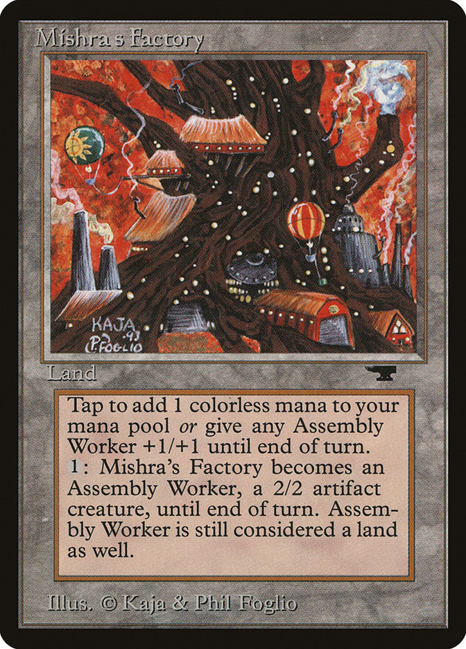 Magic | Mishra's Factory (Orange Background) [Antiquities] | The Nerd Merchant