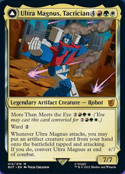 Magic | Ultra Magnus, Tactician // Ultra Magnus, Armored Carrier [Transformers] | The Nerd Merchant