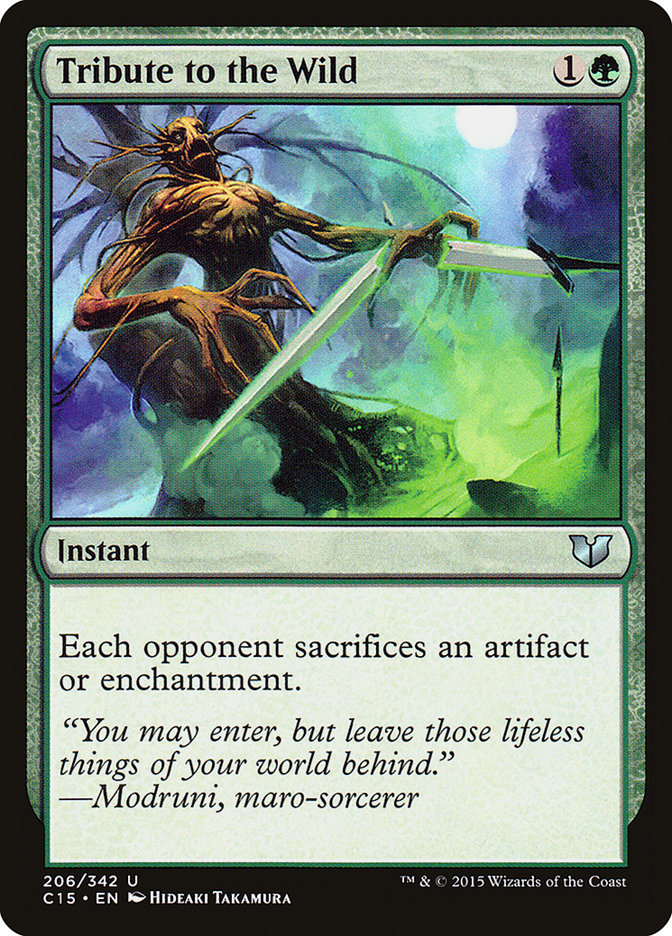 Magic | Tribute to the Wild [Commander 2015] | The Nerd Merchant