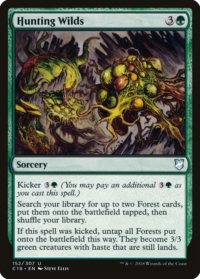 Magic | Hunting Wilds [Commander 2018] | The Nerd Merchant