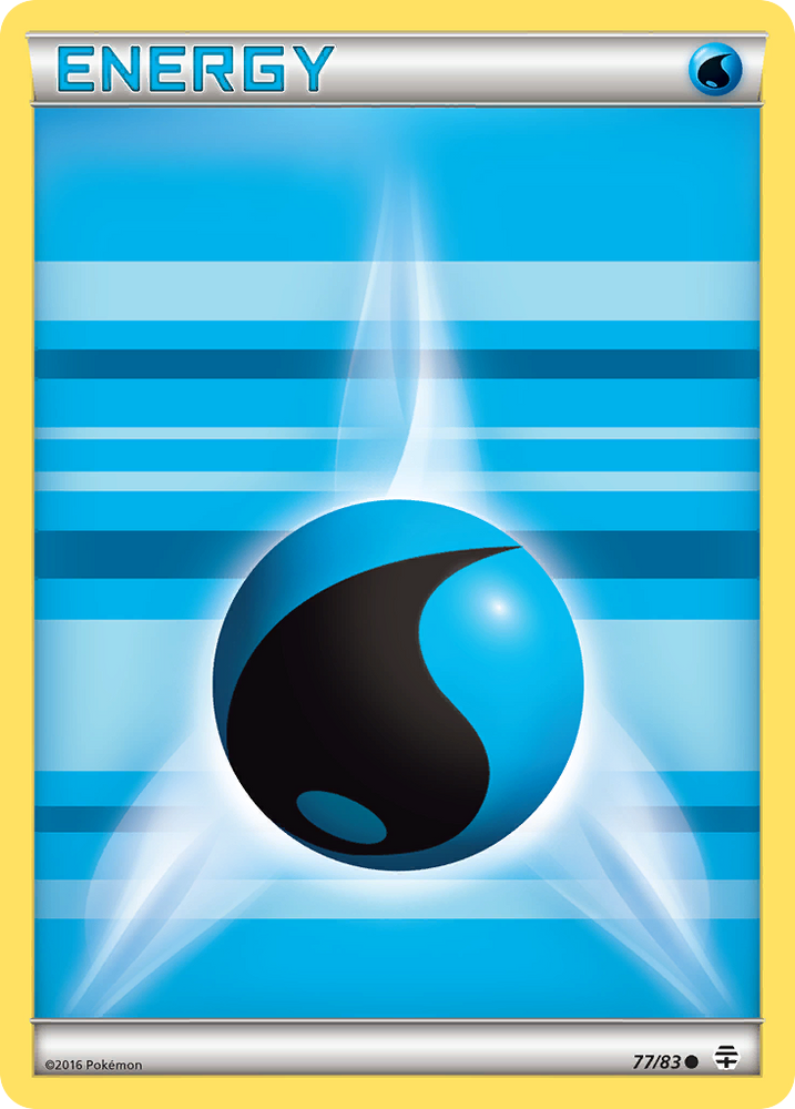 Pokemon | Water Energy (77/83) [XY: Generations] | The Nerd Merchant