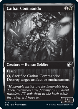 Magic | Cathar Commando [Innistrad: Double Feature] | The Nerd Merchant