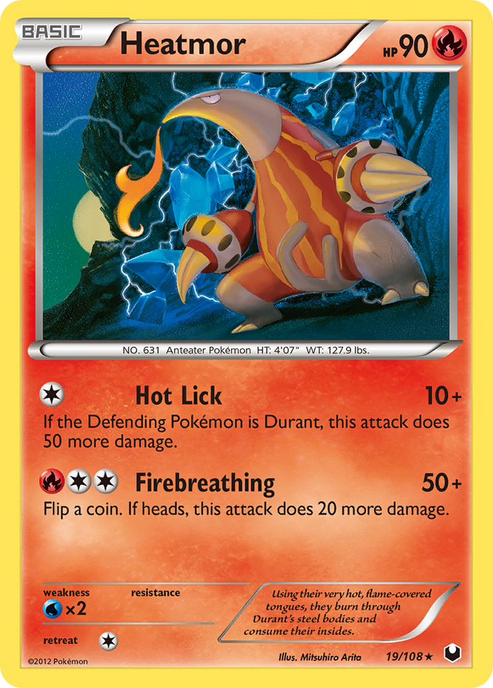 Pokemon | Heatmor (19/108) [Black & White: Dark Explorers] | The Nerd Merchant