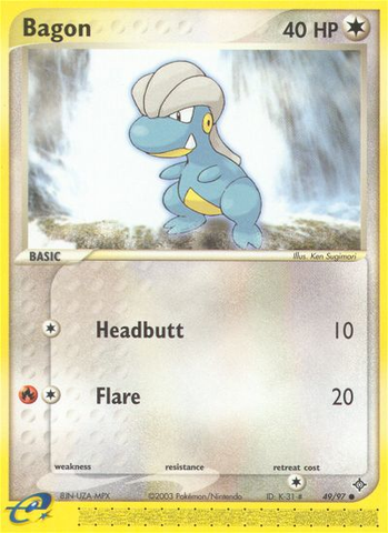 Pokemon | Bagon (49/97) [EX: Dragon] | The Nerd Merchant