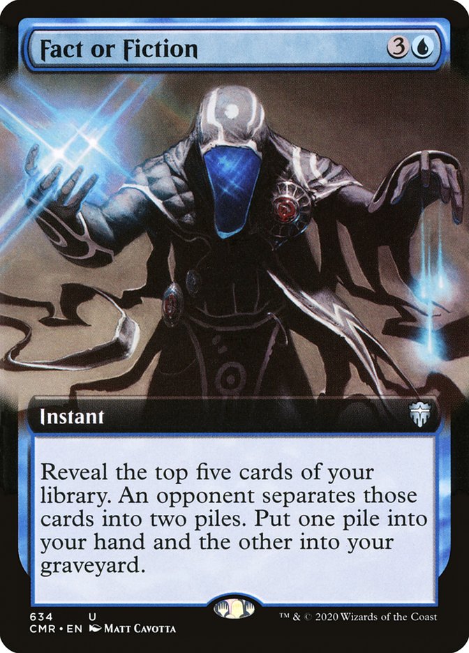 Magic | Fact or Fiction (Extended Art) [Commander Legends] | The Nerd Merchant